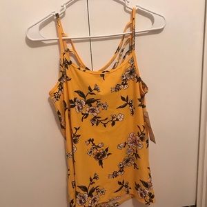 Floral tank top